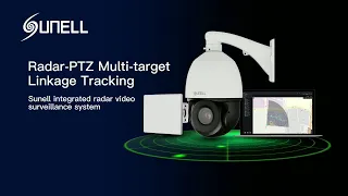Sunell Radar-PTZマルチターゲットリンケージ追跡ビデオ監視システム